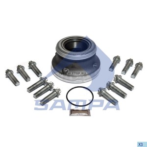 Ступичный модуль, d=82; D=196; T=114; SKRB 9019/9022 075.598 SAMPA