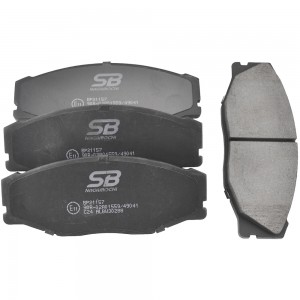 Колодки дисковые TOYOTA Comfort GS130/YS130 91-95, Crown GS130G/H/MS130/GS136V/L BP21157 SB NAGAMOCHI