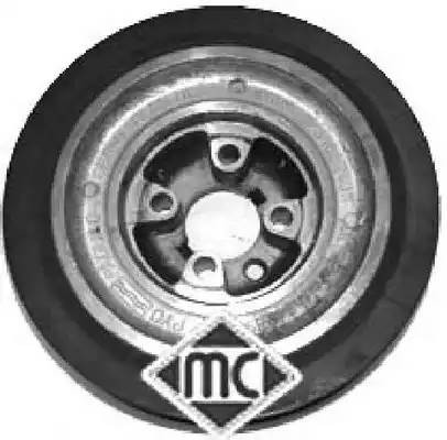 Шкив VW Golf,Passat,Caddy,T4 коленвала METALCAUCHO 04290 METALCAUCHO