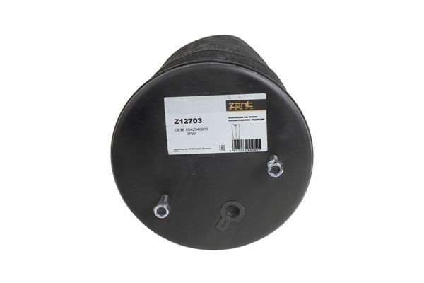 пневмопод.без стак.! 940MB h423 2шп.M12 смещ.25. 1отв.штуц.M22. Н: 1шп.M16 BPW Z12703 ZENTPARTS