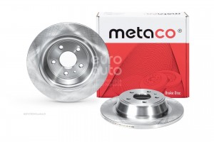 Диск тормозной задний 3060287 METACO