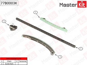 FORD C-MAX / FOCUS II/ MONDEO III БЕЗ ЗВЕЗД 77B0003K MASTER KIT