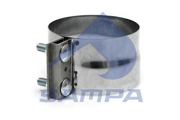 Хомут глушителя Volvo F12 030.444 SAMPA