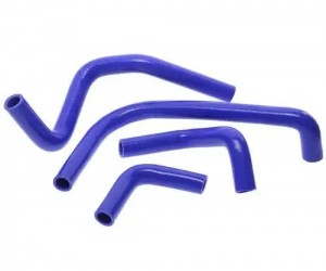 Патрубок УАЗ-3160 Патриот отопителя комплект 4шт. синий силикон MEGAPOWER 810-13-014 MEGA POWER