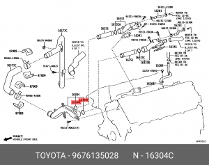 КОЛЬЦО 96761-35028 96761-35028 TOYOTA