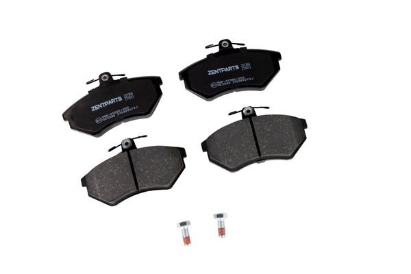 колодки дисковые передние! Audi 90 2.0/2.2/1.6TD 84-87,VW Golf GTi 1.8 86-89 Z07266 ZENTPARTS