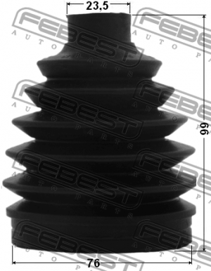 Пыльник ШРУСа внешний HYUNDAI SONATA 2019-2021, KIA K5 2019- 0117-NGJ10 0117-NGJ10 FEBEST