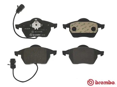 P85026 390 02=FDB590=571512B !колодки дисковые п.\ Audi 100 91-94/A4 95-00/A6 94 P85026 BREMBO