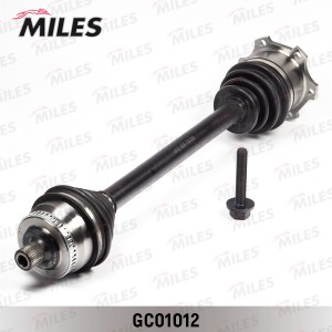 Привод в сборе левый AUDI A4/VW PASSAT 1.8T-2.3 95-05 (ABS) (GKN 301220) GC01012 GC01012 MILES