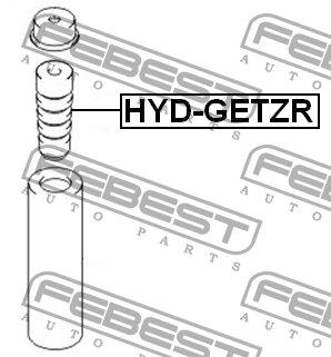 Отбойник амортизатора задний HYUNDAI GETZ 2002-2011 HYD-GETZR HYD-GETZR FEBEST