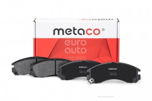 Колодки тормозные передние к-кт 3000012 3000012 METACO