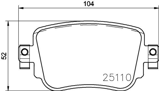 Колодки тормозные P85140 P85140 BREMBO