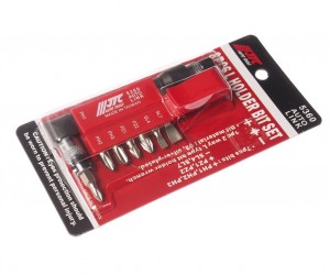 Набор бит 1/4" PHILIPS POZIDRIV с Г-образным держателем 8 предметов JTC JTC-5360 JTC TOOLS