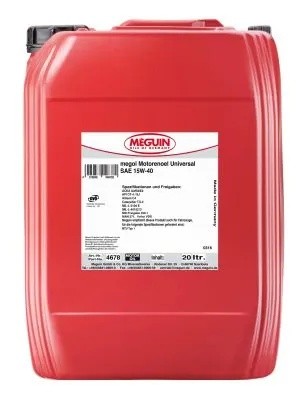 4678 Meguin Мин. мот.масло Megol Motorenoel Universal 15W-40 CF-4/SJ A2/B3/E2 (2 4678 MEGUIN