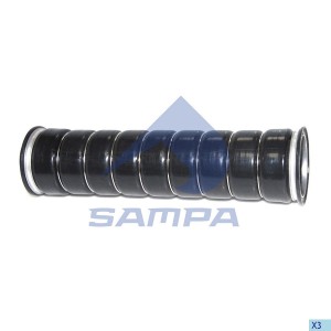 Патрубок VOLVO FH интеркулера (d=81/106,L=397) SAMPA 031.142 SAMPA
