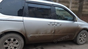 Дефлектор двери KIA Carnival (05-14) комплект (4шт.) COBRA TUNING K10206 COBRA TUNING
