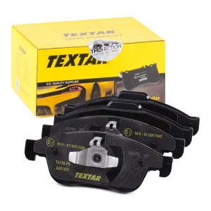 Колодки тормозные RENAULT Duster (10-),Megane (10-) передние (4шт.) TEXTAR 2491401 TEXTAR