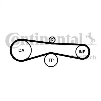 AUDI A4 [B8]/ A5/ A6 [C6,4F]/ VW TOUAREG 2.7 TDI / 3.0 TDI CT-1131 CONTITECH