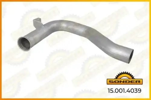 Труба глушителя промежуточная, 3-из DAF CF85/XF95 150014039 SONDER
