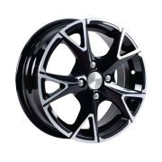 Скад Орлан 14.0 / 5.5J PCD 4x100.00 ET 45.00 ЦО 67.10 Литой / Черный с полирован 1160405 SKAD