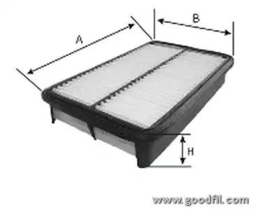 Фильтр воздушный AG521 AG 521 GOODWILL