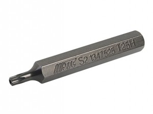 Бита TORX Т25Hх75мм 10мм удлиненная S2 JTC JTC-1347525 JTC TOOLS
