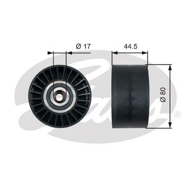 Ролик приводного ремня MERCEDES Actros,Axor дв.OM501,502 натяжителя (пластик) GA T36509 GATES