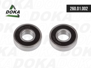 Подшипник IVECO SCANIA VOLVO маховика (25х62х17мм) DOKA 26001002 DOKA