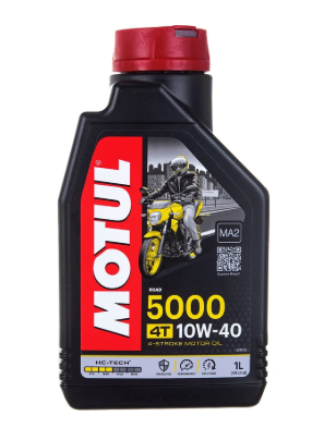 Масло моторное для 4-х тактных двигателей MOTUL 5000 4T 10W40 п/синт.1л 104054 MOTUL