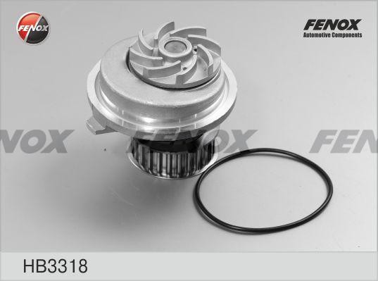 помпа!\ Opel Astra/Omega/Vectra/Calibra 1.6i/1.8i/2.0i 86> HB3318 FENOX