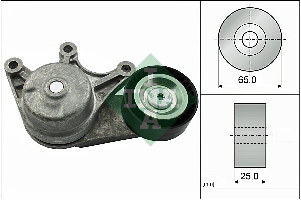 Натяжитель ремня BMW 520/528i F10, 320/328i F30 534053510 534053510 INA