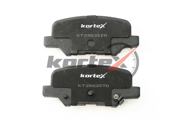 Колодки тормозные MITSUBISHI Outlander (12-) задние (4шт.) KORTEX KT3583STD KORTEX