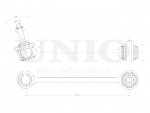 Стойка стабилизатора задняя SSP-50278 UNIO