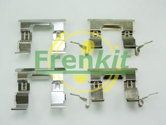 Пластина NISSAN Tiida (07-) колодок тормозных передних противоскрипная FRENKIT 901842 FRENKIT