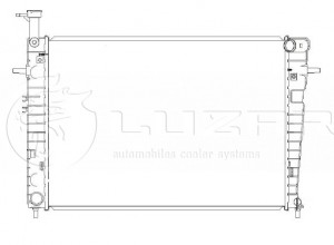 Радиатор охл. для а/м Hyundai Tucson/Kia Sportage (04-) 2.0i MT (тип Doowon) (LR LRC0888 LUZAR