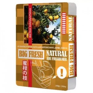 Ароматизатор под сиденье гелевый (мандарина ветка) Big Fresh FKVJP BF03 FKVJP