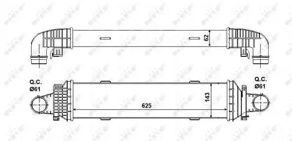 MERCEDES BENZ 30504 NRF