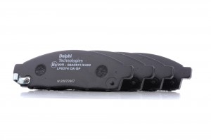 LP2074 колодки дисковые п.\ Mitsubishi L200 2.5Di-D 06> LP2074 DELPHI