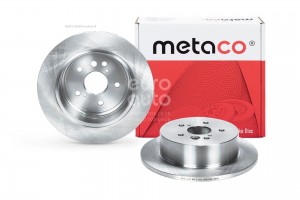 Диск тормозной задний 3060063 3060063 METACO