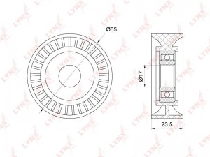 VW PASSAT CC (2008>) PB-5265 LYNXAUTO