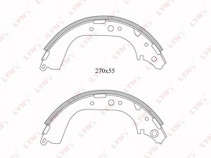 колодки барабанные!\ Toyota 4Runner all 87>/Hiace 89> BS-7517 LYNXAUTO