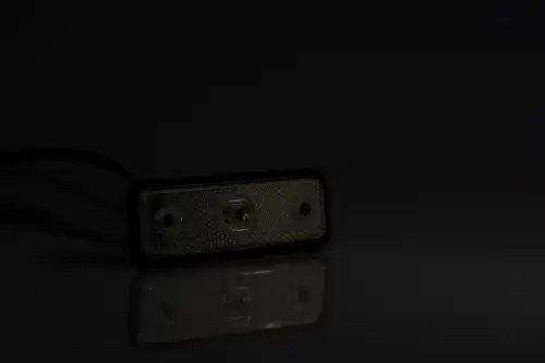 фонарь габаритный! LED, белого цвета, 102х36, с проводом 0.5м \ FT004BLED FRISTOM