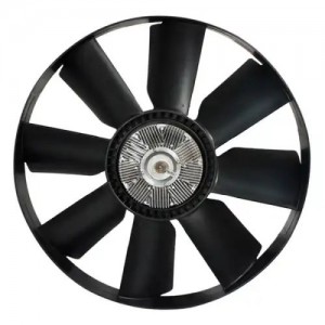 Муфта вязкостная с вентилятором и обечайкой 654мм КАМАЗ дв.740.30 с 2007г. Cummi HTKS020002741 HOTTECKE