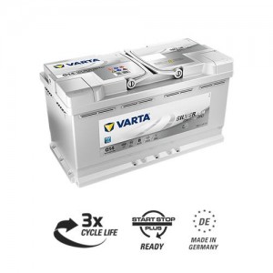 аккумуляторная батарея! 19.5/17.9 +справа 95Ah 850A 353x175x190 AGM\ 595901085 VARTA