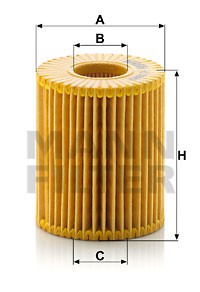 LEXUS/LAND CRUISER (120)/PRADO/RAV 4 HU7009Z MANN FILTER