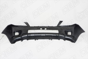 Бампер передний Toyota Land Cruiser Prado 150 2009-2013, под фароомыватели OEM0609 OEMPARTS