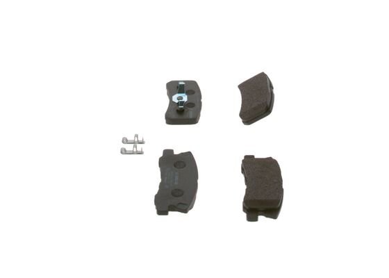 Колодки тормозные MITSUBISHI ASX,Outlander (06-),Pajero (00-) задние (4шт.) BOSC 0 986 424 717 BOSCH