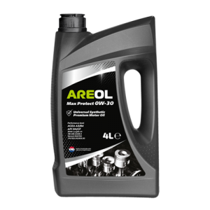 AREOL Max Protect 0W30 (4L) масло моторное! синтACEA A3/B4, API SN/CF, MB 229.3/ 0W30AR058 AREOL