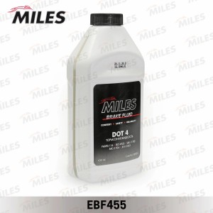 Тормозная жидкость (0.43 л) DOT 4 EBF455 EBF455 MILES