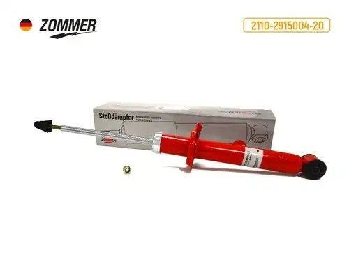 Амортизатор ВАЗ 2110, Калина задний (газомасляный) 2110-2915004-20 ZOMMER
